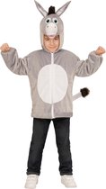 "Vest met capuchon ezel voor kinderen - Kinderkostuums - 98/104"
