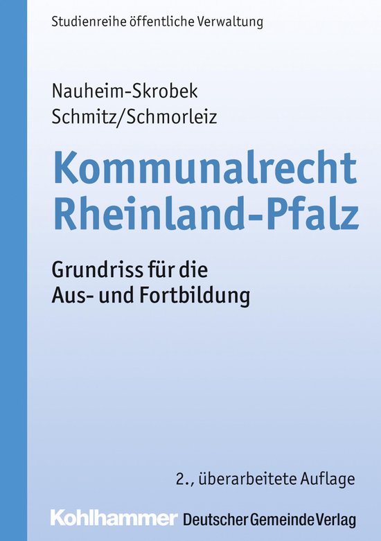 Kommunalrecht Rheinland-Pfalz - cover