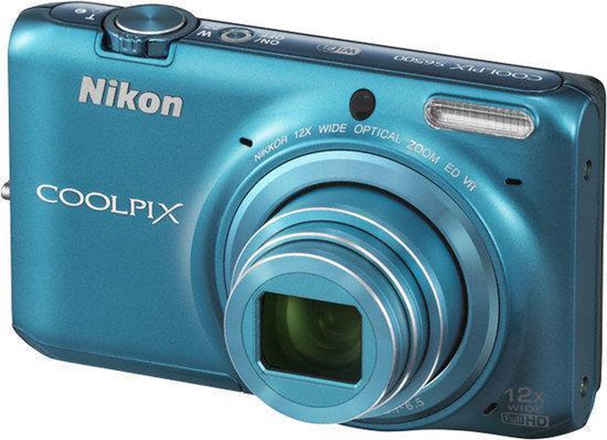 Nikon COOLPIX S6500 Blue - Compacte Digitale Camera | bol