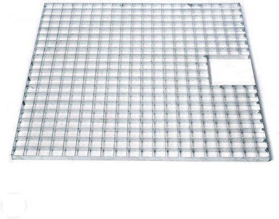 Ubbink Waterornament Afdekrooster metaal 100 100 cm (vierkant) | bol.com