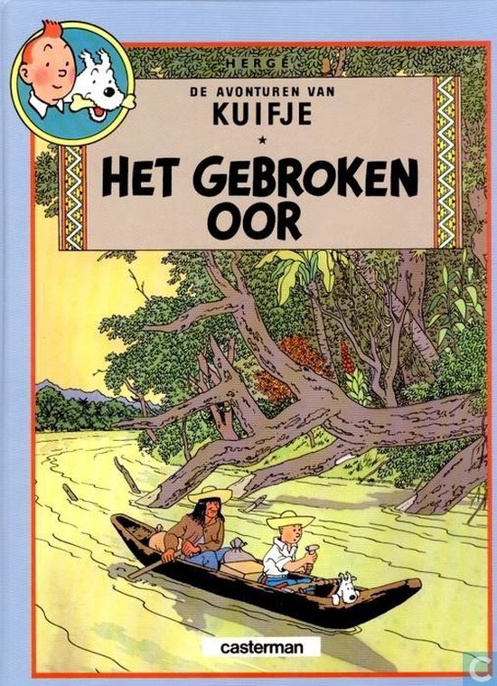 9789030329770 - Kuifje dubbelalbum hardcover Het gebroken oor / Cokes in voorraad
