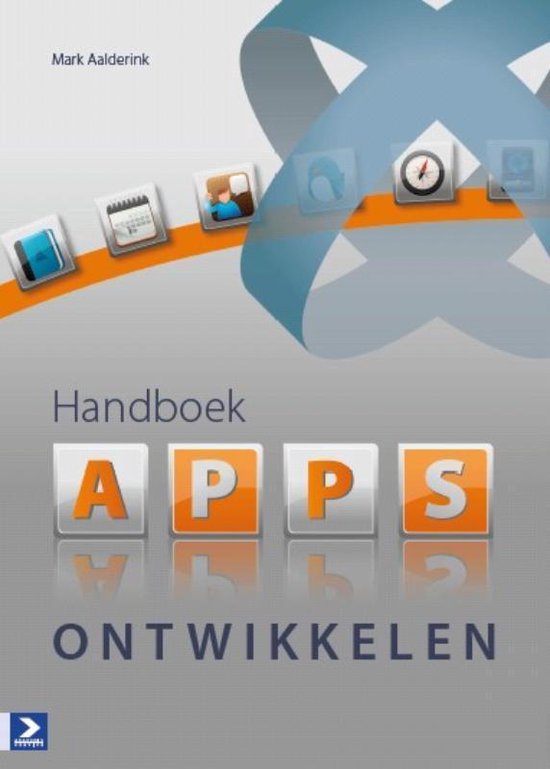 Cover van het boek 'Handboek Apps Ontwikkelen' van Mark Aalderink