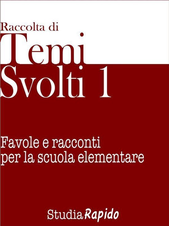 Temi svolti 1 - cover