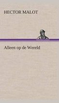 Boek "Alleen op de Wereld" van Hector Malot. Een klassieke omslag met een schets van een man met hoed.