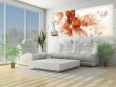 Flowers Abstract  Photo Wallcovering