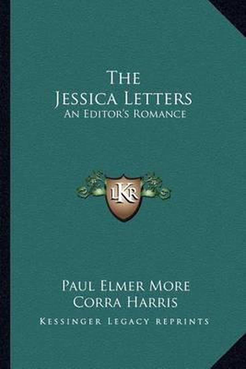 The Jessica Letters van Paul Elmer More