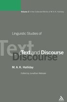 Linguistic Studies of Text and Discourse