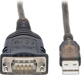 Tripp-Lite U209-30N-IND USB to RS485/RS422 FTDI Serial Adapter Cable with COM Retention (USB-A to DB9 M/M), 30 in. TrippLite