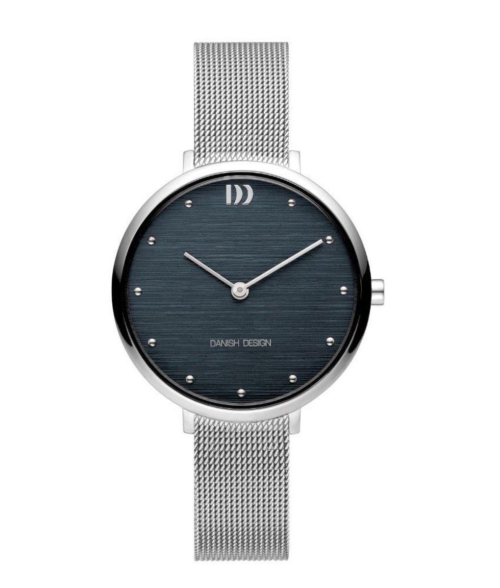 Danish Design IV69Q1218 horloge dames - zilver - edelstaal