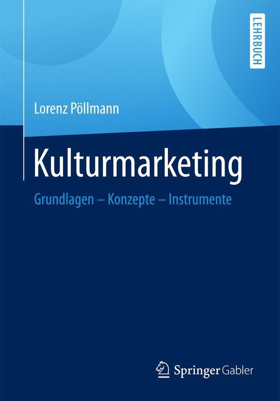 Business and Economics (German Language) - Kulturmarketing - cover