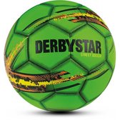 Derbystar Street Soccer Voetbal groengeeloranje |