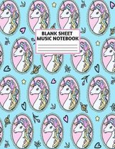 Blank Sheet Music Notebook