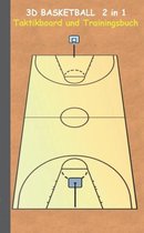 3D Basketball 2 in 1 Taktikboard und Trainingsbuch