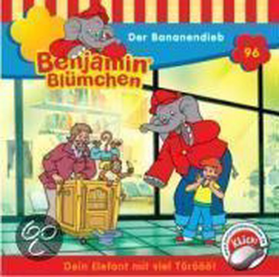 Benjamin Blümchen 096. Der Bananendieb. CD - cover