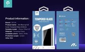 Anti-Blue ray 3D Curved Tempered Glass Full Screen Protector voor Apple iPhone 7 Plus / 8 Plus - Wit