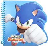 Gosh! Designs Notitieboekje Sonic Boom Shaped Blauw