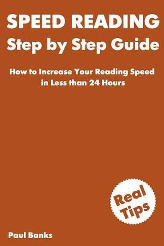 Speed Reading Step by Step Guide - cover