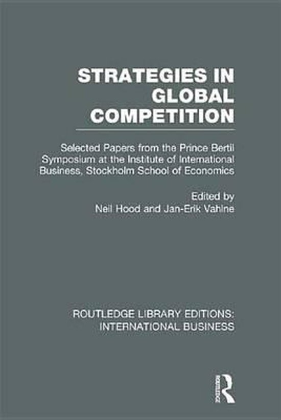 Routledge Library Editions: International Business - Strateg ... - cover