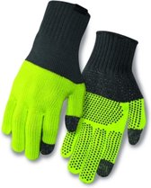Giro Merino Wool fietshandschoenen geel/zwart Maat L/XL