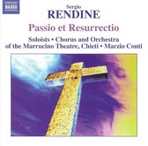 Orchestra e Coro Del Teatro Marrucino Di Chieti, Mario Conti - Rendine: Passio Et Ressurection (CD)