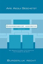 Samenvatting Ars Aequi Geschetst  -   Goederenrecht geschetst, ISBN: 9789069168371  Goederenrecht 1 hoofdstuk 14 appartementsrechten