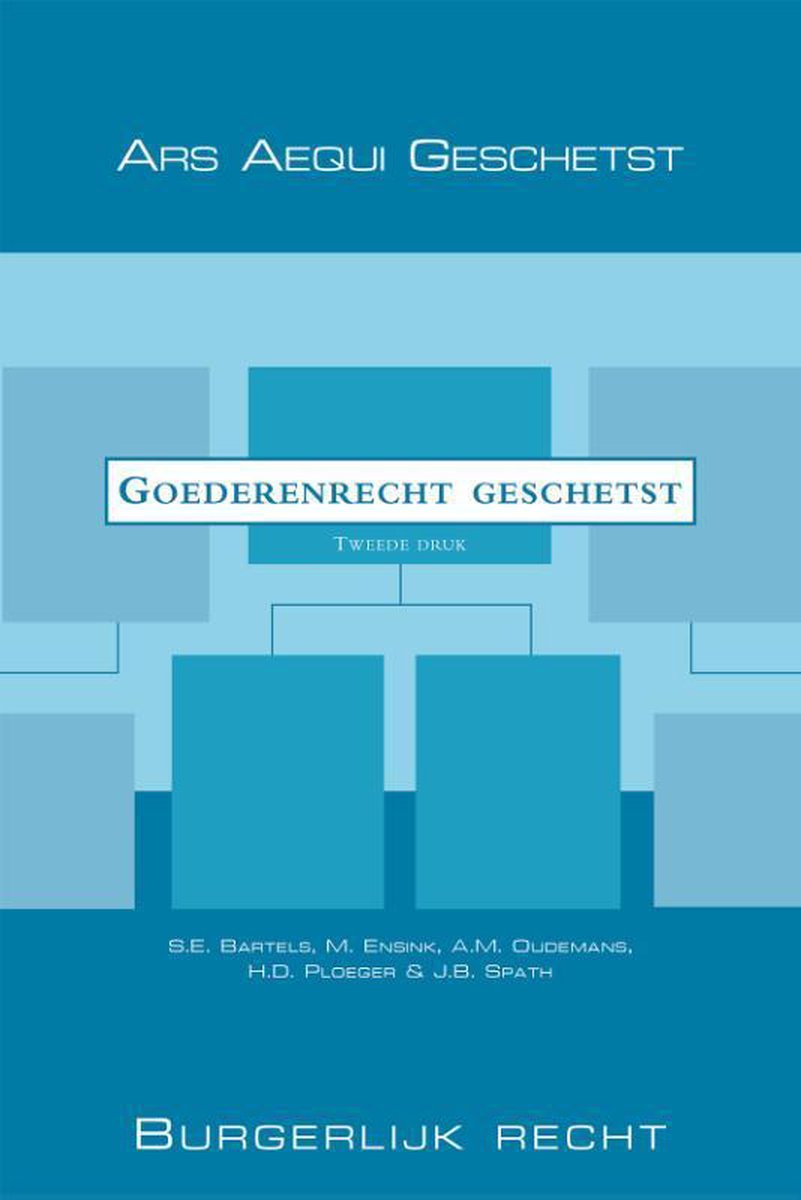 Ars Aequi Geschetst  -   Goederenrecht geschetst - S.E. Bartels