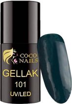 Coconails Gellak Blauw/Zwart 5 ml (nr. 101)