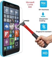 Glazen Screen protector Tempered Glass 2.5D 9H (0.3mm) voor Microsoft Lumia 640