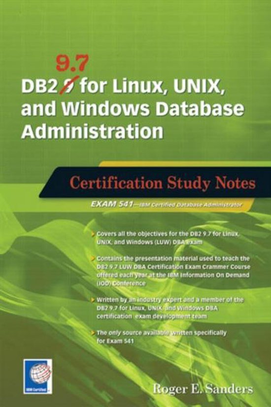 Db2 9.7 For Linux, Unix, And Windows Database Administration - cover