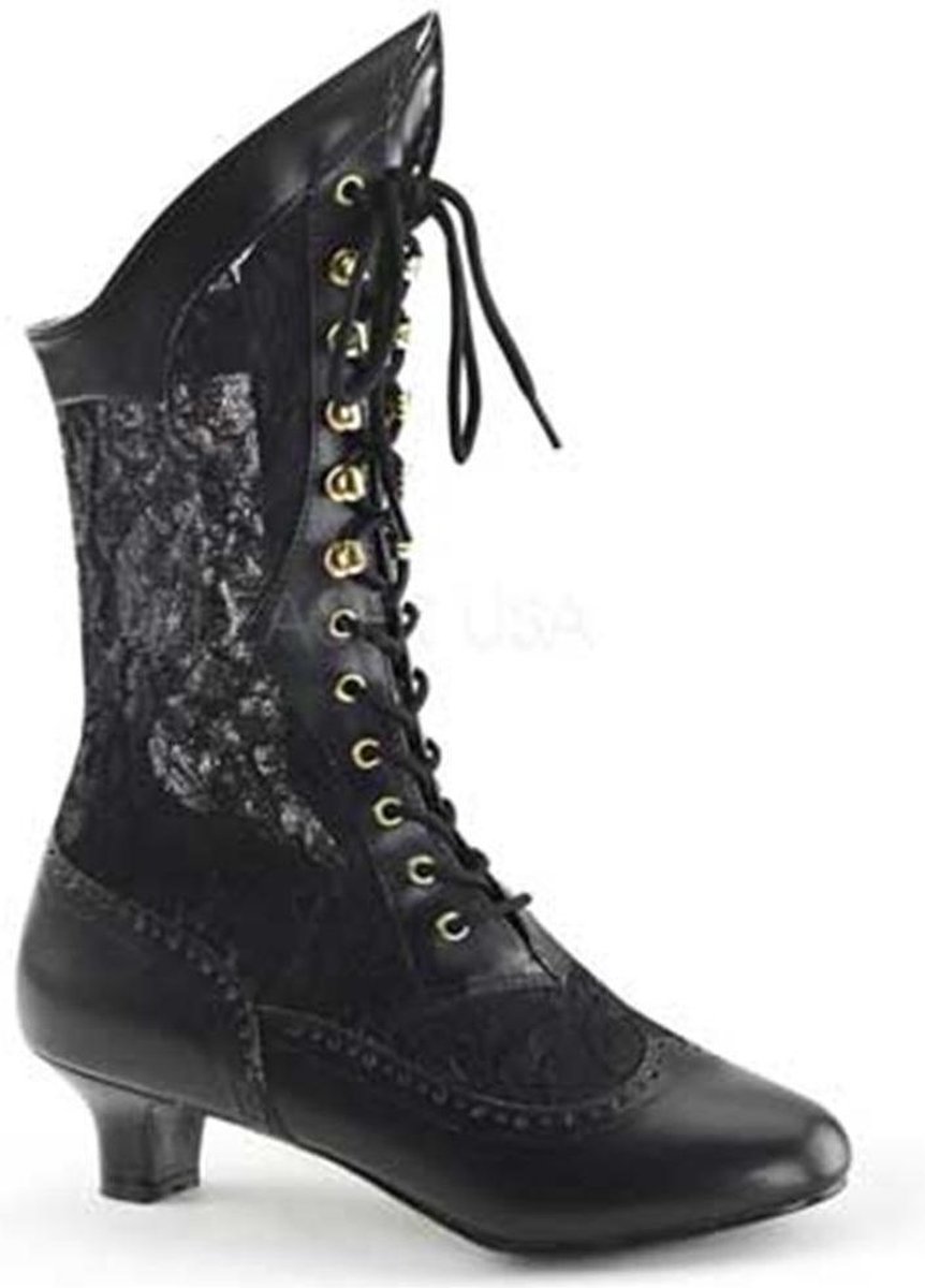 Funtasma - DAME115 Enkellaars - US 7 - 37 Shoes - Zwart