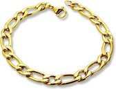 Amanto Armband Djoni Gold - 316L Staal - 7,5mm - 21cm