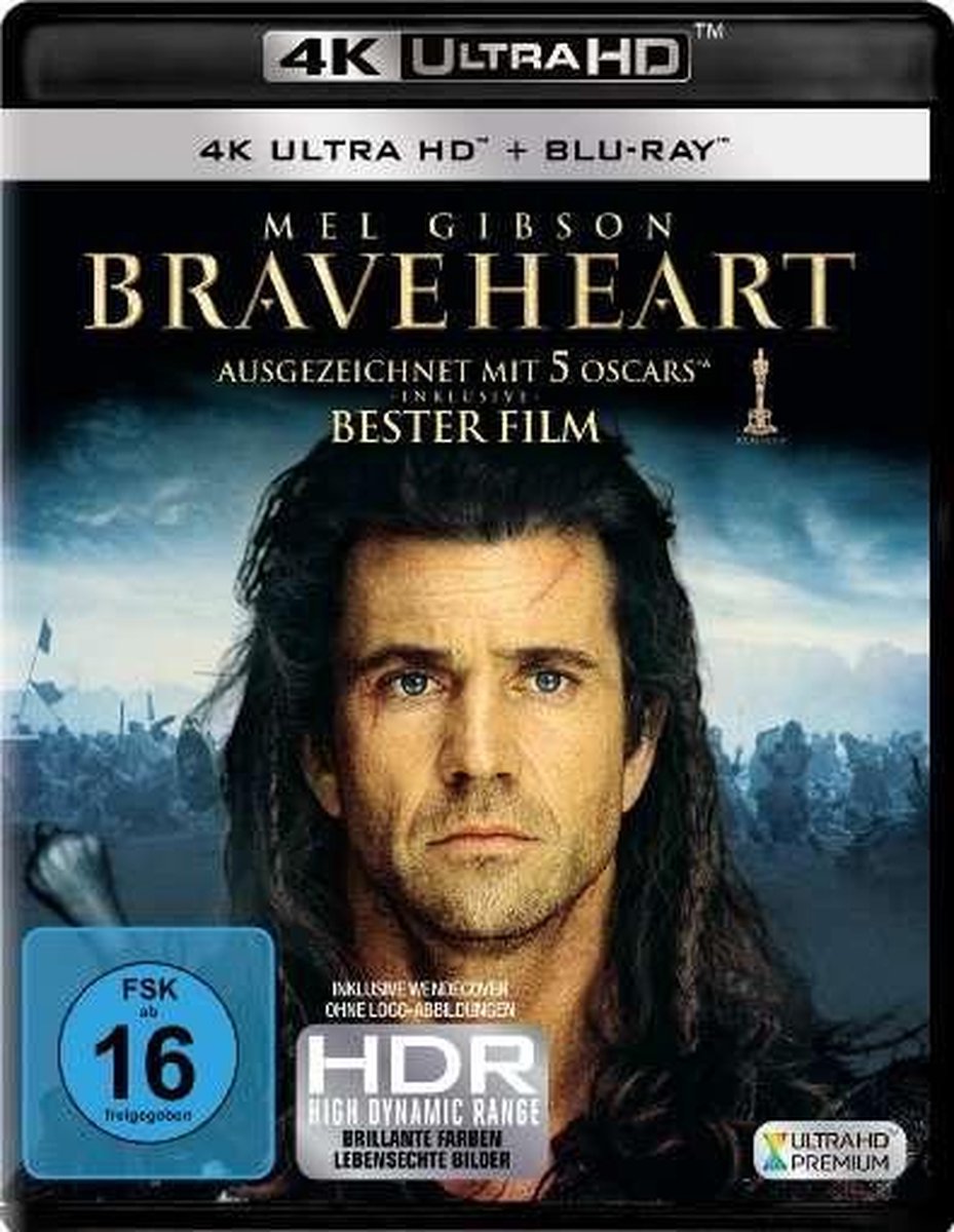 Braveheart (Ultra HD Blu-ray & Blu-ray)-