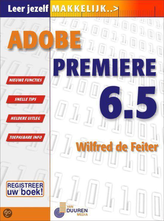 Cover van het boek 'Leer jezelf makkelijk Adobe Premiere 6.5'