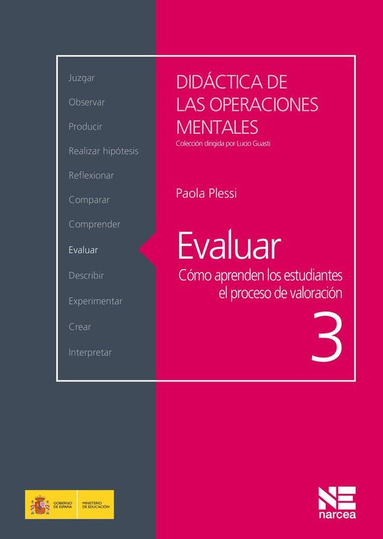 Didáctica de las operaciones mentales 3 - Evaluar - cover