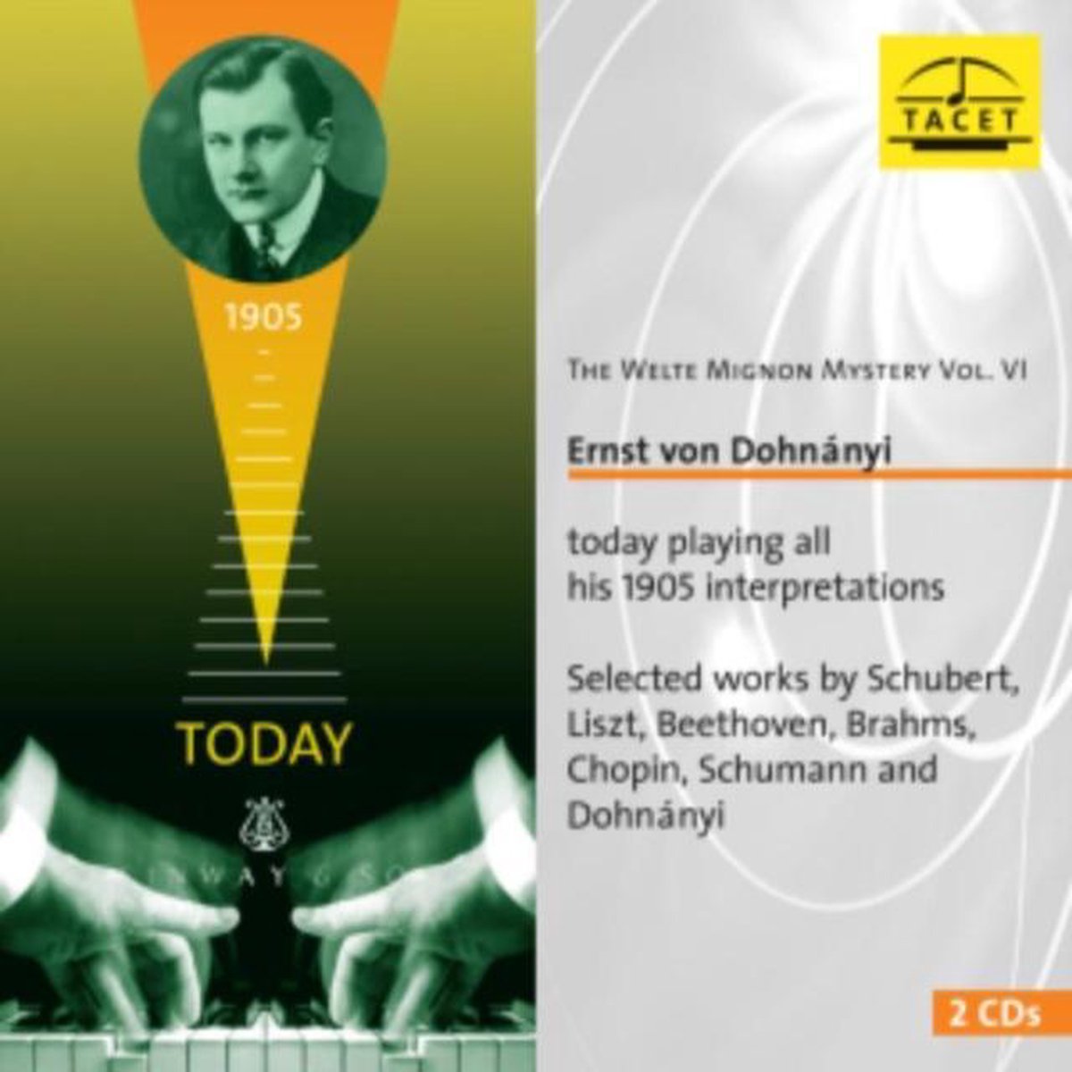 The Welte Mignon Mystery - 6: Ernst Von Dohnanyi