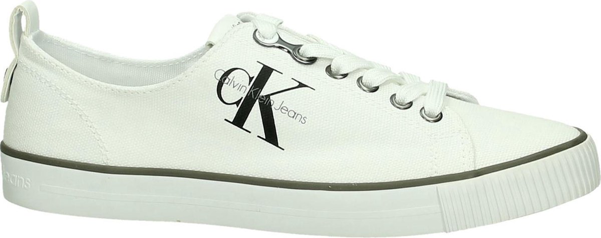 calvin klein dora canvas trainers