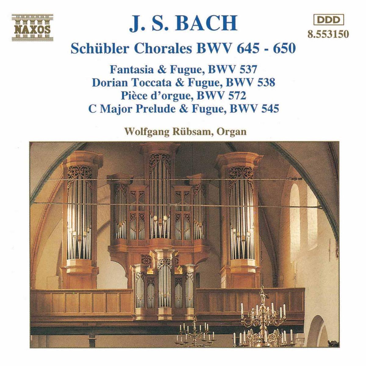 Wolfgang Rübsam - J.S. Bach: Schubler Chorals (CD)