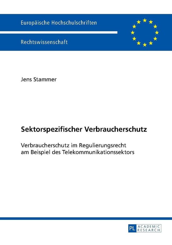 Europaeische Hochschulschriften Recht 5585 - Sektorspezifisc ... - cover