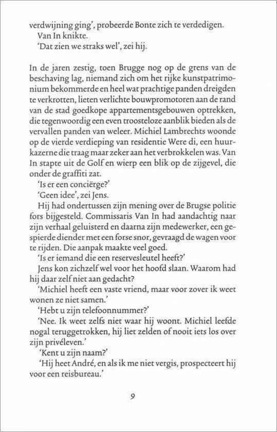 Bovenaan de pagina staat de tekst 'Meesters in misdaad'.