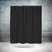 Roomture - rideau de douche - Noir classique - 120 x 200