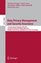 Lecture Notes in Computer Science 9963 - Data Privacy Management and Security Assurance