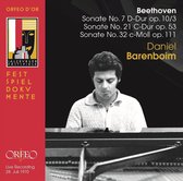 Daniel Barenboim - Piano Sonatas Op. 10/3 ? 53 ? 111 (CD)