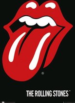 Rolling Stones poster - tong - lip - logo - Mick Jagger - 61 x 91.5 cm.