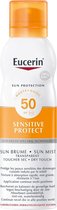 Eucerin Sun Sensitive Protect Spray Transparant SPF50 Zonnebrand - 200 ml