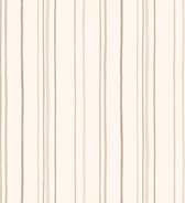 Dutch Wallcoverings papierbehang streep - beige