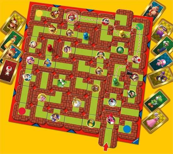 Thumbnail van een extra afbeelding van het spel Ravensburger Super Mario Labyrinth