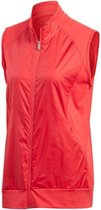 Adidas Golfbodywarmer Dames Rood Maat Xs