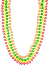 NINGBO PARTY SUPPLIES - Fluo kralenketting voor volwassenen - Accessoires > Sieraden