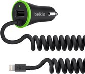 Belkin BoostUP Apple Lightning Autolader 17W - 3.4Amp - Zwart