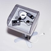 Opbergbak E-base kunststof grijs
